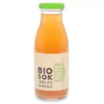 OWOCOWE SMAKI (soki owocowe i warzywne, syropy) SOK JABŁKOWO-RABARBAROWY BIO 250 ml - OWOCOWE SMAKI BP-5902768762235 - Soki i napoje niegazowane - miniaturka - grafika 1