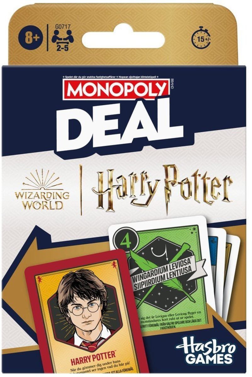 Monopoly Deal Harry Potter SE/FI