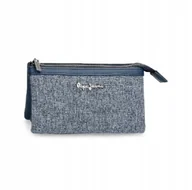 Portfele - PEPE JEANS PORTFEL DAMSKI GRANATOWY AWE - miniaturka - grafika 1