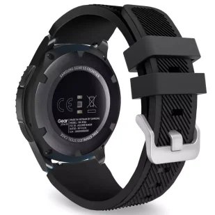 Samsung TECH-PROTECT Pasek TECH-PROTECT do Galaxy Watch 46mm Czarny 897174 - Akcesoria do pulsometrów i zegarków sportowych - miniaturka - grafika 2