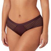 Majtki damskie - Triumph Aura Spotlight Conscious Maxi figi damskie, Merlot, 38 - miniaturka - grafika 1