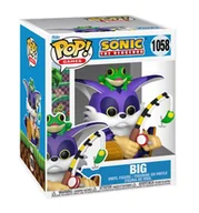 Figurki dla dzieci - Funko POP! sonic super 6 1058 big the cat with froggy figurka the hedgehog - miniaturka - grafika 1
