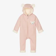 Kombinezony dla dzieci - Kombinezon przejściowy DIAZ z uszkami misia morela - miniaturka - grafika 1