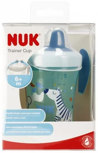 NUK Kubek niekapek 230 ml Evo Trainer Cup niebieski - Butelki dla niemowląt - miniaturka - grafika 1