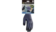 Rękawice robocze - Delta Plus Rękawica dziana z poliamidu Spandex kolor czarny 7 DPVE727NO07 DPVE727NO07 - miniaturka - grafika 1