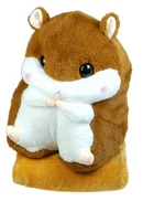 Maskotki i pluszaki - CHOMIK Z KOCYKIEM SŁODKA MASKOTKA PRZYTULANKA ZABAWKA - miniaturka - grafika 1