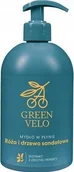 Mydła - Green Velo Róża I Drzewo Sandałowe Nawilżające Mydło Do Rąk W Płynie 500 ml - miniaturka - grafika 1