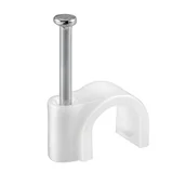 Tuning komputera - akcesoria - InLine Organizer Zacisk na kable 20mm okrągły - biały - 50 szt. - 44022 - miniaturka - grafika 1