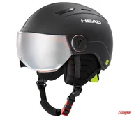 Kaski narciarskie - Kask narciarski Head MOJO VISOR MIPS BLACK 2022/2023 - miniaturka - grafika 1