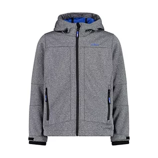 Kurtki i płaszcze dla chłopców - CMP, Kid Jacket Fix Hood, Boy, Nero Mel.-Royal, 164 - grafika 1