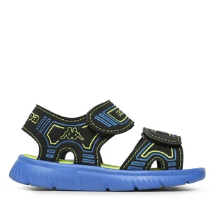 Sandały Kappa 260887K Czarny - Buty dla chłopców - miniaturka - grafika 1
