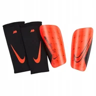 Piłka nożna - Nagolenniki Nike Mercurial Lite DN3611-635 czerwony L - miniaturka - grafika 1