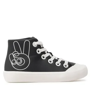 Trampki Reima Peace High-Top 5400092A Czarny - Buty dla chłopców - miniaturka - grafika 1