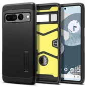 Etui i futerały do telefonów - Etui SPIGEN Tough Armor do Google Pixel 7 Pro Czarny - miniaturka - grafika 1