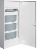 Rozdzielnie elektryczne - Hager polo Rozdzielnica VDI n/t 4R 3x płyta montażowa 1xTH volta VA48NWB VA48NWB - miniaturka - grafika 1