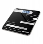 Wagi łazienkowe - PLATINET WAGA BATHROOM BODY SCALE 180KG 26X26CM BLACK 46020 - miniaturka - grafika 1