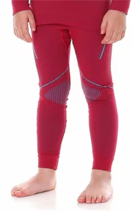 Brubeck Spodnie Termoaktywne dziewczęce THERMO rubinowe LE12110 - Spodnie sportowe damskie - miniaturka - grafika 1