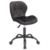 Fotele i krzesła biurowe - Krzesło biurowe JUMI Endo CM-987531 Czarny - miniaturka - grafika 1