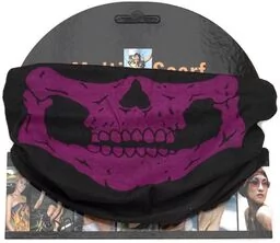 Chusta komin SZCZĘKA na twarz wielofunkcyjna uniwersalna - Apaszki i szaliki damskie - miniaturka - grafika 1