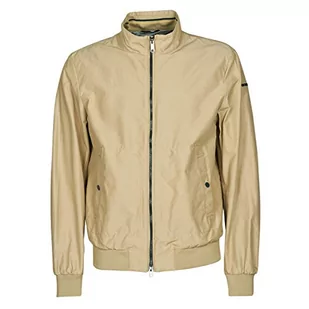 Geox M VINCIT BOMBER JKT kurtka męska, beżowy (Cobblestone Beige F5079), 58 - Kurtki męskie - miniaturka - grafika 1