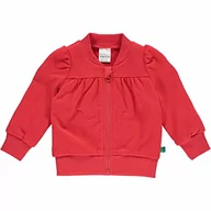 Kurtki i płaszcze dla dziewczynek - Fred's World by Green Cotton Sweat Puff Zip Jacket Baby, Lollipop, 86 cm - miniaturka - grafika 1