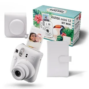 Fujifilm Instax Mini 12 biały - Aparaty natychmiastowe - miniaturka - grafika 1