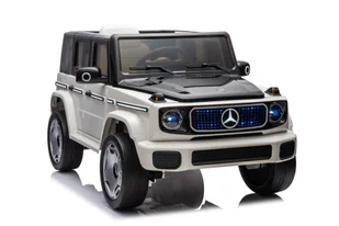 Auto Na Akumulator Mercedes EQG 4x4 Biały LEAN CARS - Pojazdy elektryczne dla dzieci - miniaturka - grafika 1