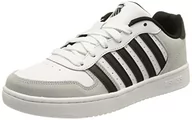 Trampki męskie - K-Swiss Męskie trampki Court Palisades Sneaker, białe/szare/czarne, 44 EU - miniaturka - grafika 1