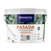 Farby zewnętrzne - Primacol Farba elewacyjna Fasada ECO popielaty 10 l Professional - miniaturka - grafika 1