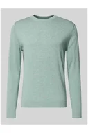 Swetry męskie - Sweter z dzianiny o kroju regular fit z czystej bawełny - Tom Tailor - miniaturka - grafika 1