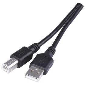 EMOS Kabel USB USB-B 2m Czarny - Kable USB - miniaturka - grafika 2