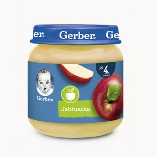 Gerber Jabłuszka 125g - Desery dla dzieci - miniaturka - grafika 1