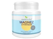 Witaminy i minerały - Medverita, Witaminy, Magnez Cytrynian, 400 g - miniaturka - grafika 1