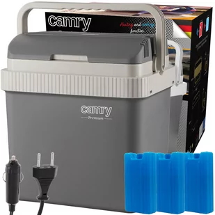 Lodówka Turystyczna Camry 21L Samochodowa | Cr8065/W400Ml*3 - Lodówki turystyczne - miniaturka - grafika 1
