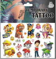 Zabawki kreatywne - Tatuaże z psim patrolem dla dzieci zmywalne tymczasowe pieski F5 - miniaturka - grafika 1