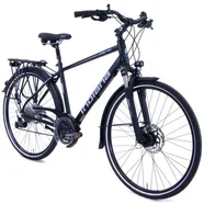 Rower trekkingowy INDIANA X-Road 5.0 M19 28 cali męski Czarny