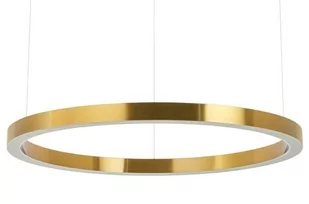 KingHome Lampa wisząca RING 100 złota LED stal - Lampy sufitowe - miniaturka - grafika 1