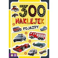 Kolorowanki, wyklejanki - 300 naklejek. Pojazdy - miniaturka - grafika 1