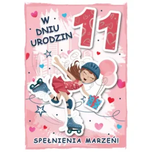 Armin Style Karnet urodziny 11 - Kartki okolicznościowe i zaproszenia - miniaturka - grafika 1