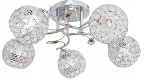 Lampa Led sufitowa żyrandol plafon Led Kryształki Oprawa Led - Lampy sufitowe - miniaturka - grafika 1
