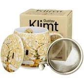 Kubki - Kubek z zaparzaczem Klimt Ecru Tree Of Life 430 ml - miniaturka - grafika 1
