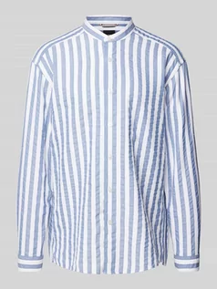 Koszule męskie - Koszula casualowa ze stójką model ‘Cole’ - grafika 1