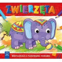 Zwierzęta Malowanka z ruchomymi oczkami - Literatura popularno naukowa dla młodzieży - miniaturka - grafika 1