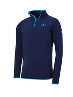 Odzież trekkingowa męska - Westfjord Bluza polarowa "Hekla" w kolorze granatowo-turkusowym - miniaturka - grafika 1