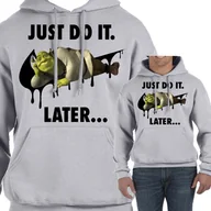 Bluzy męskie - Bluza Z Kapturem Shrek Fiona Just Do It L 3126 - miniaturka - grafika 1