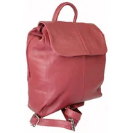 Torebki damskie - Plecak Skórzany MAGRE (PL) NATALIA Skóra Naturalna Licowa CIEMNY CZERWONY - miniaturka - grafika 1