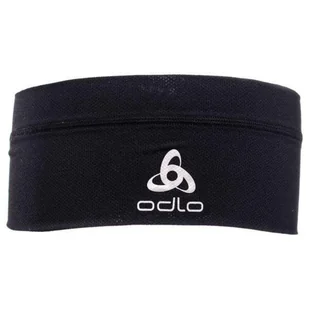 Opaska na głowę do biegania dla dorosłych Odlo Headband Ceramicool - Czapki i chusty sportowe damskie - miniaturka - grafika 1