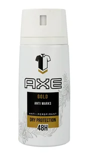 Axe Gold 150 ml antyprespirant w sprayu 48 godz antyprespirant - Pozostałe kosmetyki - miniaturka - grafika 2