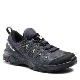 Trekkingi Salomon X Braze GORE-TEX L47180800 India Ink/Black/Desert Sage - Buty trekkingowe damskie - miniaturka - grafika 1