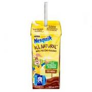 Mleko - Nesquik Napój mleczno-kakaowy All natural 180 ml - miniaturka - grafika 1